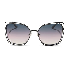 JACQUELINE - BLACK + TWILIGHT GRADIENT + POLARIZED SUNGLASSES