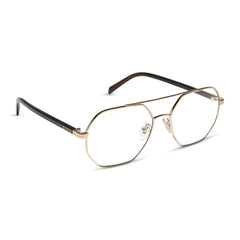 JOELLE - GOLD + CHOCOLATE CRYSTAL + GLASSES