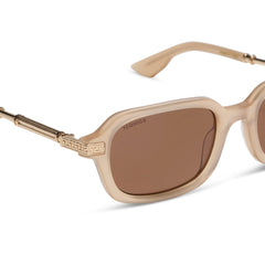 COSETTE - SAND DOLLAR + BROWN + POLARIZED + SUNGLASSES