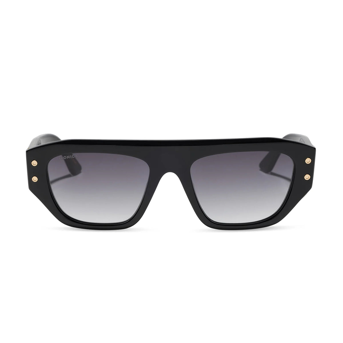 CALLA - BLACK + GREY GRADIENT + POLARIZED + SUNGLASSES