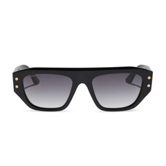 CALLA - BLACK + GREY GRADIENT + POLARIZED + SUNGLASSES