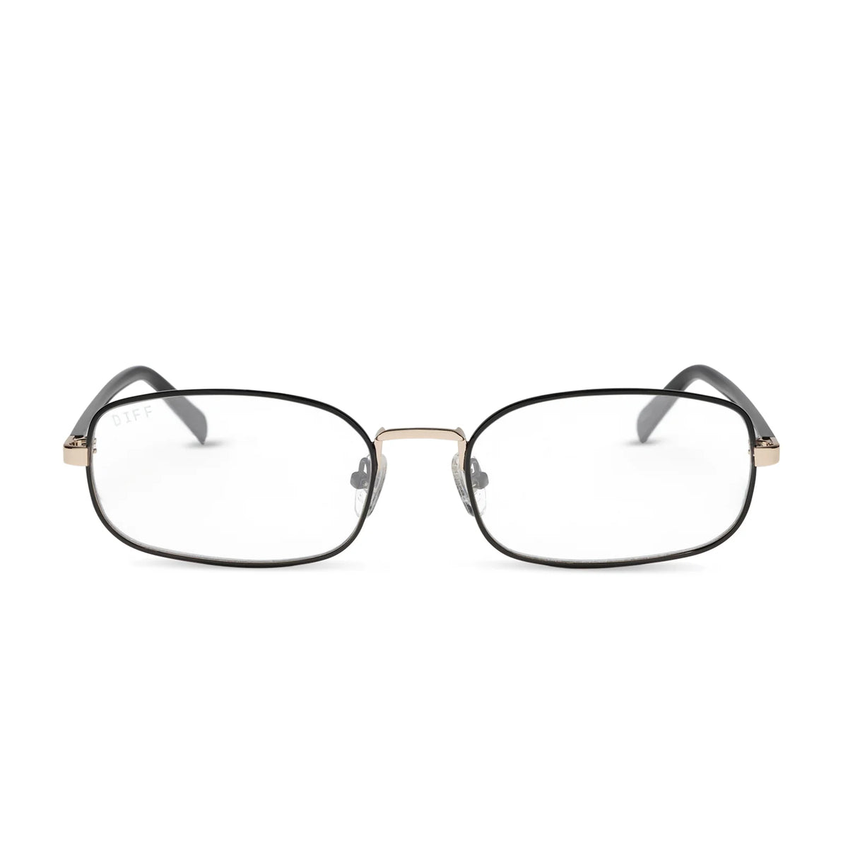 TRINITY - BLACK + GOLD + BLACK TEMPLES + GLASSES