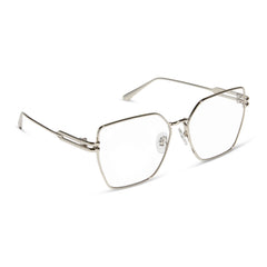 BONNIE - SILVER + GLASSES