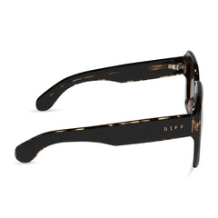 SAVOIR SQUARE - DARK TORTOISE + BROWN GRADIENT SUNGLASSES