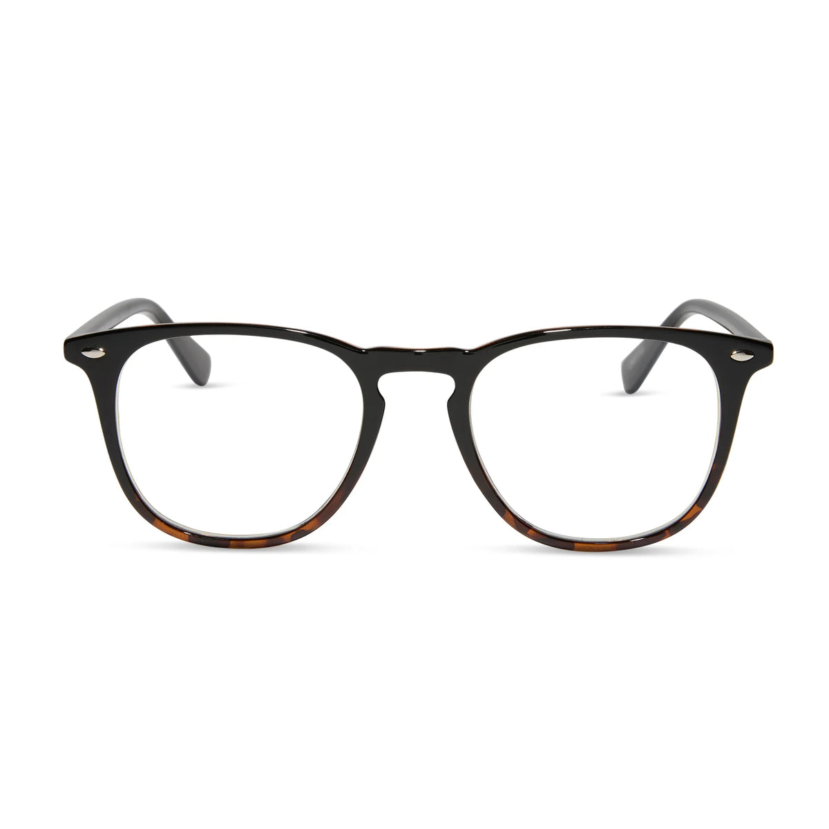 GRIFFIN - BLACK TORTOISE + BLUE LIGHT READERS