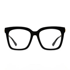 BELLA - MATTE BLACK + GLASSES