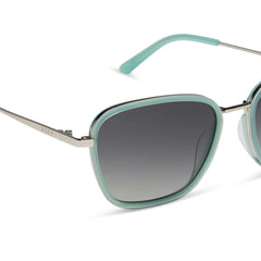 HOPE - BRONCO BLUE + GREY GRADIENT + POLARIZED SUNGLASSES